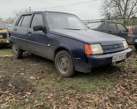 Синий ЗАЗ 1103 Славута, объемом двигателя 1.2 л и пробегом 124 тыс. км за 500 $, фото 3 на Automoto.ua