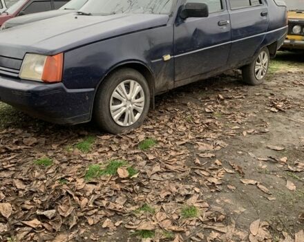 Синий ЗАЗ 1103 Славута, объемом двигателя 1.2 л и пробегом 124 тыс. км за 500 $, фото 1 на Automoto.ua