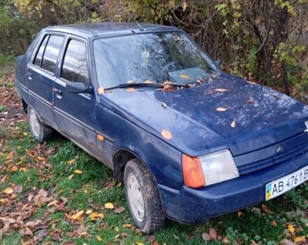 Синий ЗАЗ 1103 Славута, объемом двигателя 1.3 л и пробегом 1 тыс. км за 700 $, фото 1 на Automoto.ua