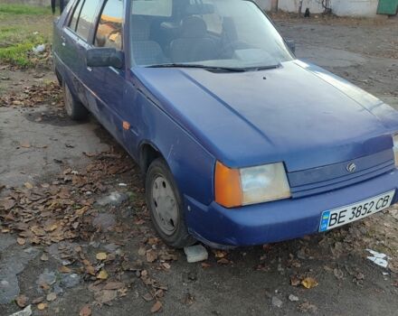 Синий ЗАЗ 1103 Славута, объемом двигателя 1.2 л и пробегом 200 тыс. км за 548 $, фото 2 на Automoto.ua