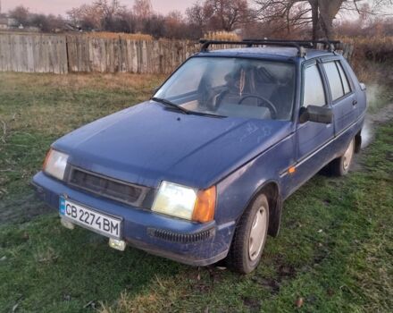 Синий ЗАЗ 1103 Славута, объемом двигателя 1.2 л и пробегом 20 тыс. км за 800 $, фото 1 на Automoto.ua