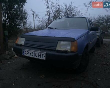 Синий ЗАЗ 1103 Славута, объемом двигателя 1.2 л и пробегом 180 тыс. км за 715 $, фото 3 на Automoto.ua