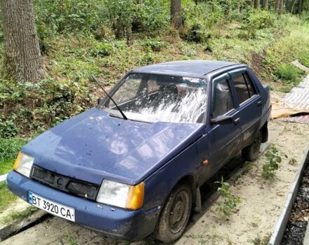 Синий ЗАЗ 1103 Славута, объемом двигателя 1.2 л и пробегом 250 тыс. км за 485 $, фото 6 на Automoto.ua