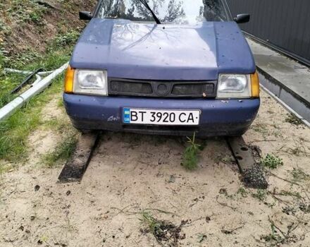 Синий ЗАЗ 1103 Славута, объемом двигателя 1.2 л и пробегом 250 тыс. км за 485 $, фото 6 на Automoto.ua