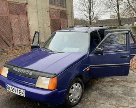 Синий ЗАЗ 1103 Славута, объемом двигателя 1.2 л и пробегом 248 тыс. км за 850 $, фото 3 на Automoto.ua
