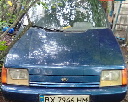 Синий ЗАЗ 1103 Славута, объемом двигателя 1.2 л и пробегом 103 тыс. км за 350 $, фото 1 на Automoto.ua