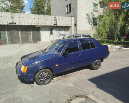 Синій ЗАЗ 1103 Славута, об'ємом двигуна 1.2 л та пробігом 60 тис. км за 1250 $, фото 4 на Automoto.ua