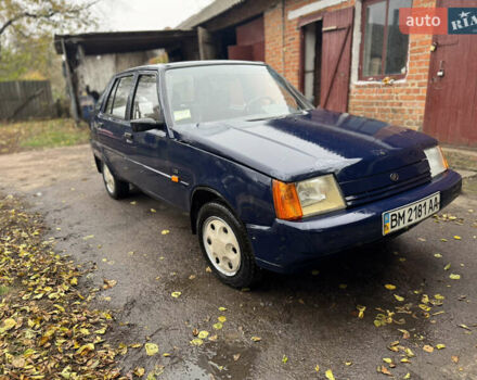 Синий ЗАЗ 1103 Славута, объемом двигателя 1.2 л и пробегом 21 тыс. км за 1100 $, фото 4 на Automoto.ua