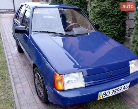 Синий ЗАЗ 1103 Славута, объемом двигателя 1.2 л и пробегом 127 тыс. км за 750 $, фото 1 на Automoto.ua