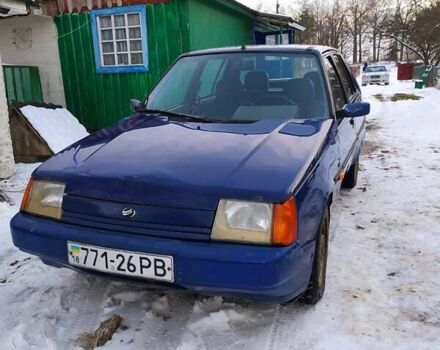 Синій ЗАЗ 1103 Славута, об'ємом двигуна 1.3 л та пробігом 100 тис. км за 820 $, фото 1 на Automoto.ua