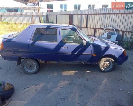 Синий ЗАЗ 1103 Славута, объемом двигателя 1.3 л и пробегом 86 тыс. км за 1600 $, фото 3 на Automoto.ua