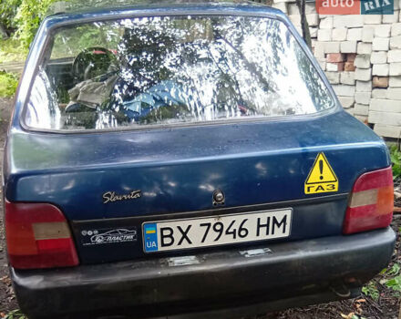 Синий ЗАЗ 1103 Славута, объемом двигателя 1.2 л и пробегом 103 тыс. км за 350 $, фото 2 на Automoto.ua