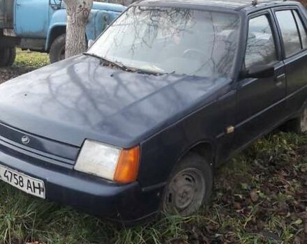 Синий ЗАЗ 1103 Славута, объемом двигателя 1.2 л и пробегом 75 тыс. км за 1100 $, фото 2 на Automoto.ua