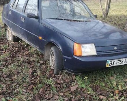 Синий ЗАЗ 1103 Славута, объемом двигателя 1.2 л и пробегом 75 тыс. км за 1100 $, фото 1 на Automoto.ua