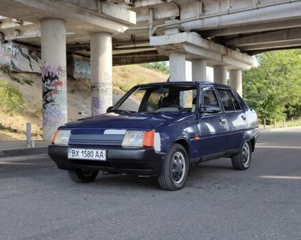 Синий ЗАЗ 1103 Славута, объемом двигателя 1.1 л и пробегом 95 тыс. км за 1000 $, фото 1 на Automoto.ua