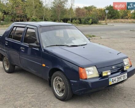 Синий ЗАЗ 1103 Славута, объемом двигателя 1.2 л и пробегом 80 тыс. км за 1300 $, фото 2 на Automoto.ua