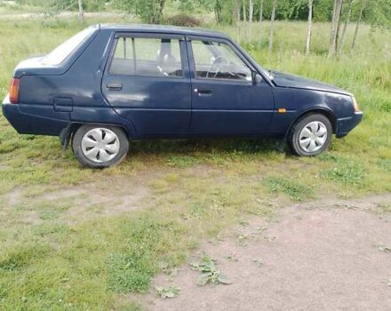 Синий ЗАЗ 1103 Славута, объемом двигателя 1.2 л и пробегом 90 тыс. км за 1200 $, фото 12 на Automoto.ua