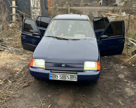 Синий ЗАЗ 1103 Славута, объемом двигателя 1.2 л и пробегом 80 тыс. км за 950 $, фото 1 на Automoto.ua