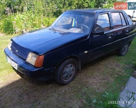 Синий ЗАЗ 1103 Славута, объемом двигателя 1.2 л и пробегом 183 тыс. км за 1050 $, фото 4 на Automoto.ua