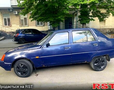 Синий ЗАЗ 1103 Славута, объемом двигателя 1.2 л и пробегом 60 тыс. км за 1050 $, фото 8 на Automoto.ua