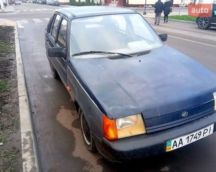 Синий ЗАЗ 1103 Славута, объемом двигателя 1.2 л и пробегом 150 тыс. км за 850 $, фото 2 на Automoto.ua