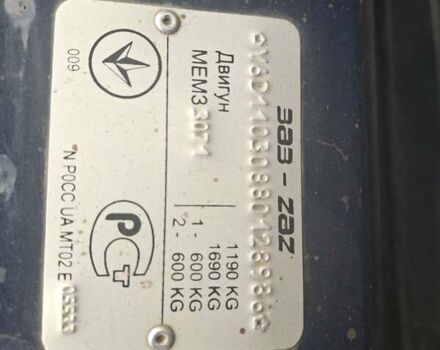 Синий ЗАЗ 1103 Славута, объемом двигателя 1.3 л и пробегом 57 тыс. км за 1600 $, фото 1 на Automoto.ua