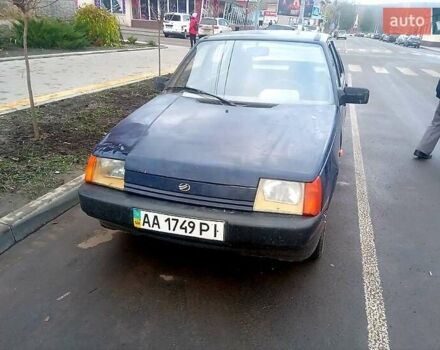 Синий ЗАЗ 1103 Славута, объемом двигателя 1.2 л и пробегом 150 тыс. км за 850 $, фото 3 на Automoto.ua