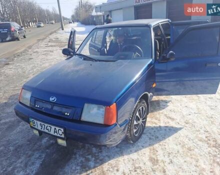 Синий ЗАЗ 1103 Славута, объемом двигателя 1.2 л и пробегом 75 тыс. км за 1600 $, фото 4 на Automoto.ua