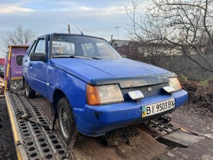 Синий ЗАЗ 1103 Славута, объемом двигателя 1.2 л и пробегом 140 тыс. км за 208 $, фото 1 на Automoto.ua