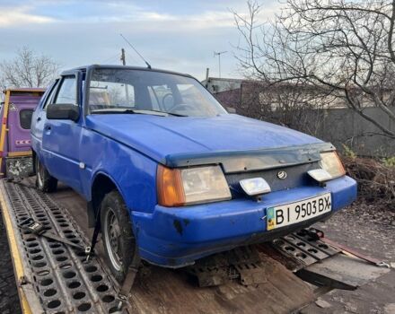Синий ЗАЗ 1103 Славута, объемом двигателя 1.2 л и пробегом 140 тыс. км за 208 $, фото 1 на Automoto.ua
