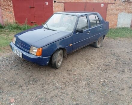 Синий ЗАЗ 1103 Славута, объемом двигателя 1.2 л и пробегом 139 тыс. км за 550 $, фото 1 на Automoto.ua