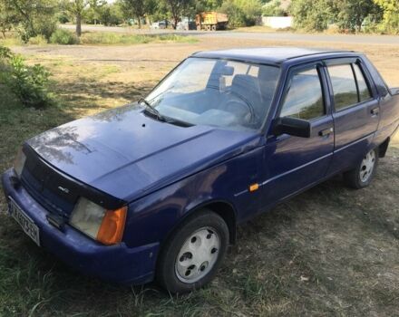 Синий ЗАЗ 1103 Славута, объемом двигателя 1.2 л и пробегом 250 тыс. км за 827 $, фото 1 на Automoto.ua