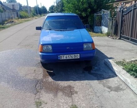 Синий ЗАЗ 1103 Славута, объемом двигателя 1.2 л и пробегом 80 тыс. км за 848 $, фото 1 на Automoto.ua