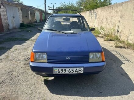 Синий ЗАЗ 1103 Славута, объемом двигателя 1.2 л и пробегом 123 тыс. км за 1400 $, фото 1 на Automoto.ua
