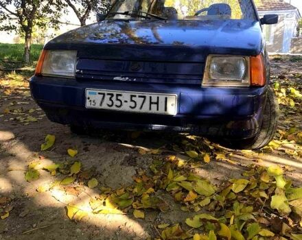 Синий ЗАЗ 1103 Славута, объемом двигателя 1.2 л и пробегом 115 тыс. км за 700 $, фото 1 на Automoto.ua