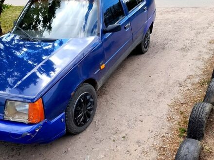 Синий ЗАЗ 1103 Славута, объемом двигателя 1.2 л и пробегом 150 тыс. км за 900 $, фото 1 на Automoto.ua