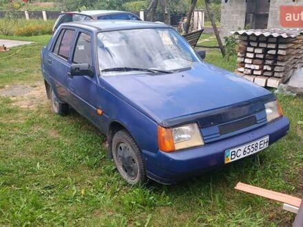 Синій ЗАЗ 1103 Славута, об'ємом двигуна 1.2 л та пробігом 190 тис. км за 600 $, фото 1 на Automoto.ua