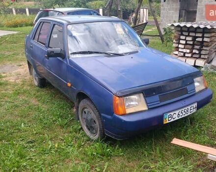 Синий ЗАЗ 1103 Славута, объемом двигателя 1.2 л и пробегом 190 тыс. км за 600 $, фото 1 на Automoto.ua