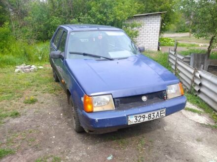 Синий ЗАЗ 1103 Славута, объемом двигателя 1.2 л и пробегом 150 тыс. км за 292 $, фото 1 на Automoto.ua
