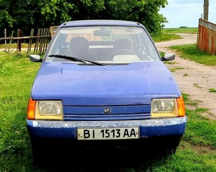 Синий ЗАЗ 1103 Славута, объемом двигателя 1.2 л и пробегом 160 тыс. км за 420 $, фото 1 на Automoto.ua