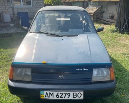 Синий ЗАЗ 1103 Славута, объемом двигателя 1.2 л и пробегом 173 тыс. км за 608 $, фото 1 на Automoto.ua