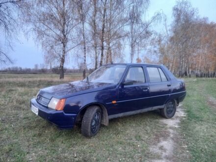 Синий ЗАЗ 1103 Славута, объемом двигателя 1.3 л и пробегом 184 тыс. км за 1000 $, фото 1 на Automoto.ua