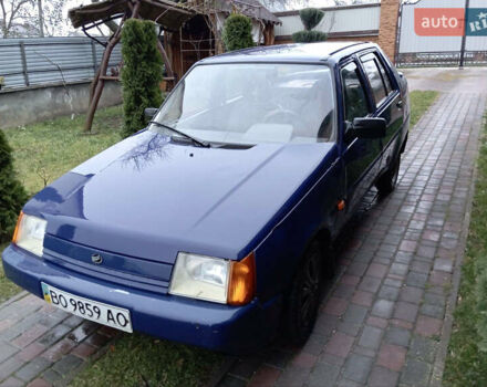 Синий ЗАЗ 1103 Славута, объемом двигателя 1.2 л и пробегом 127 тыс. км за 750 $, фото 1 на Automoto.ua