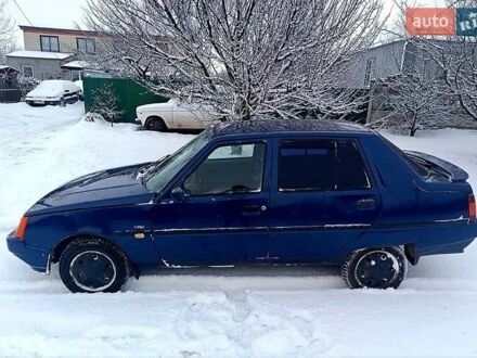 Синій ЗАЗ 1103 Славута, об'ємом двигуна 1.3 л та пробігом 100 тис. км за 800 $, фото 1 на Automoto.ua