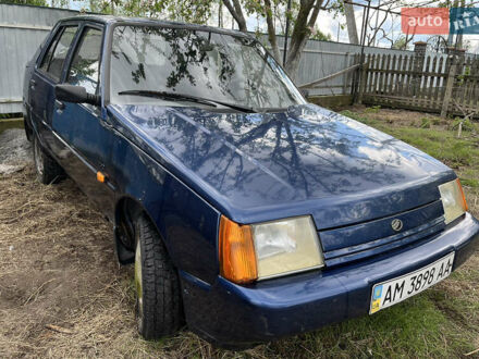 Синій ЗАЗ 1103 Славута, об'ємом двигуна 1.2 л та пробігом 80 тис. км за 800 $, фото 1 на Automoto.ua