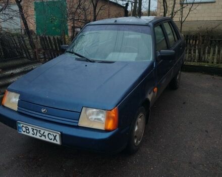 Синий ЗАЗ 1103 Славута, объемом двигателя 1.2 л и пробегом 160 тыс. км за 800 $, фото 1 на Automoto.ua