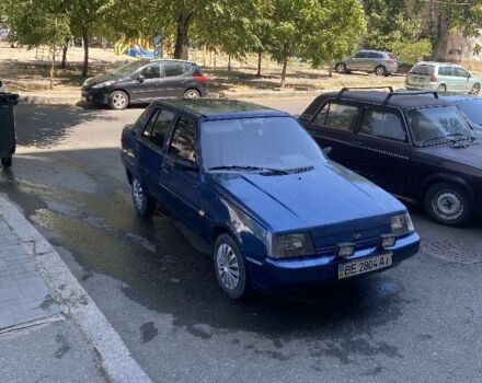 Синий ЗАЗ 1103 Славута, объемом двигателя 1 л и пробегом 2 тыс. км за 850 $, фото 1 на Automoto.ua