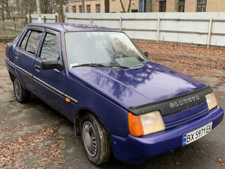 Синий ЗАЗ 1103 Славута, объемом двигателя 1.2 л и пробегом 248 тыс. км за 850 $, фото 1 на Automoto.ua