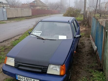 Синий ЗАЗ 1103 Славута, объемом двигателя 1.2 л и пробегом 107 тыс. км за 450 $, фото 1 на Automoto.ua