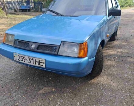 Синий ЗАЗ 1103 Славута, объемом двигателя 1.3 л и пробегом 60 тыс. км за 857 $, фото 1 на Automoto.ua